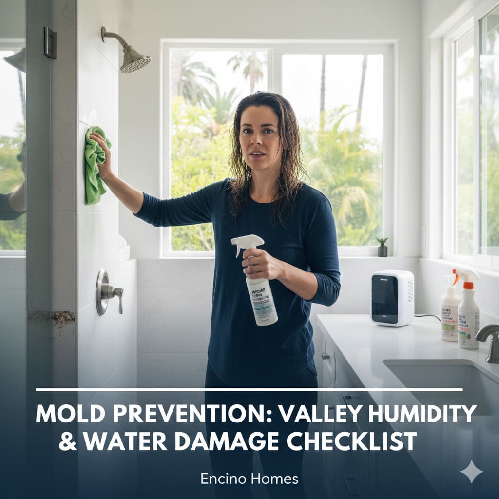 Mold Prevention Tips for Encino Homes: Dealing with Valley Humidity and Water Damage