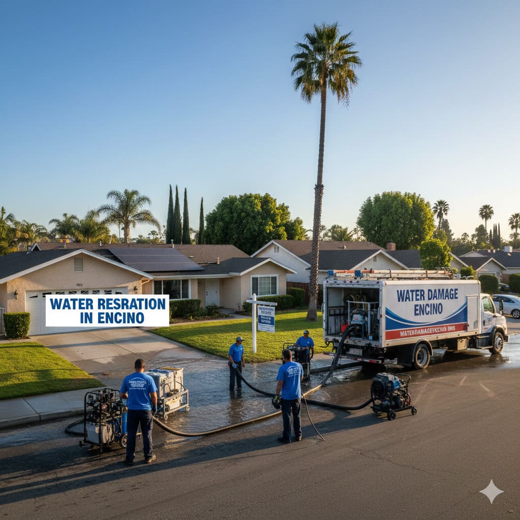 Water Damage Restoration in Encino CA